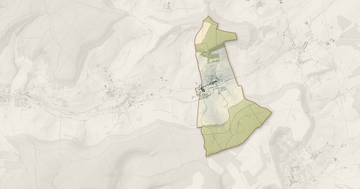 Portrait cartographique de Montenoy : relief, eau, forêts, bâti et voies, calculés à partir des données de l'IGN