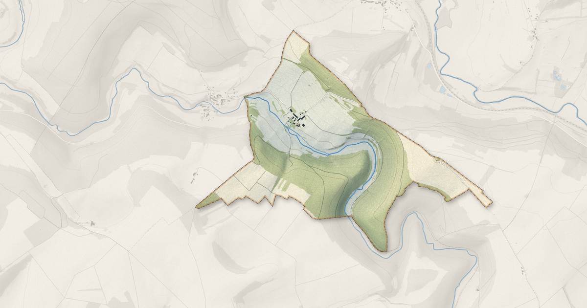 Portrait cartographique de Othe : relief, eau, forêts, bâti et voies, calculés à partir des données de l'IGN