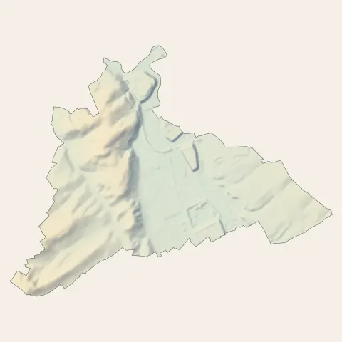 Rosières-aux-Salines : relief