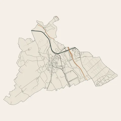Rosières-aux-Salines : voies