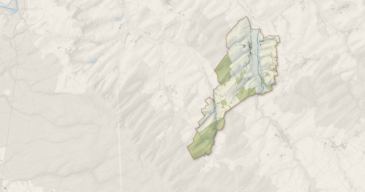 Portrait cartographique de Saint-Boingt : relief, eau, forêts, bâti et voies, calculés à partir des données de l'IGN