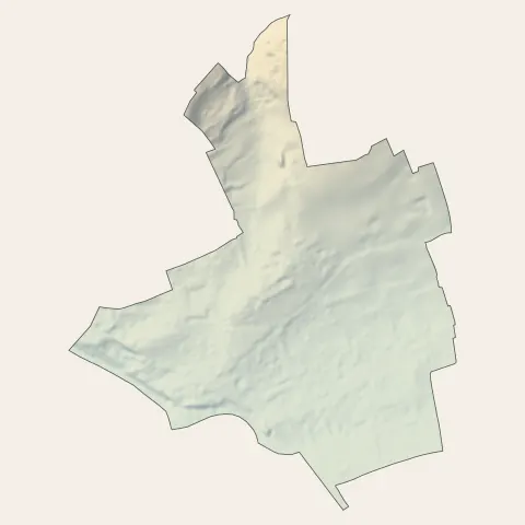 Saint-Max : relief