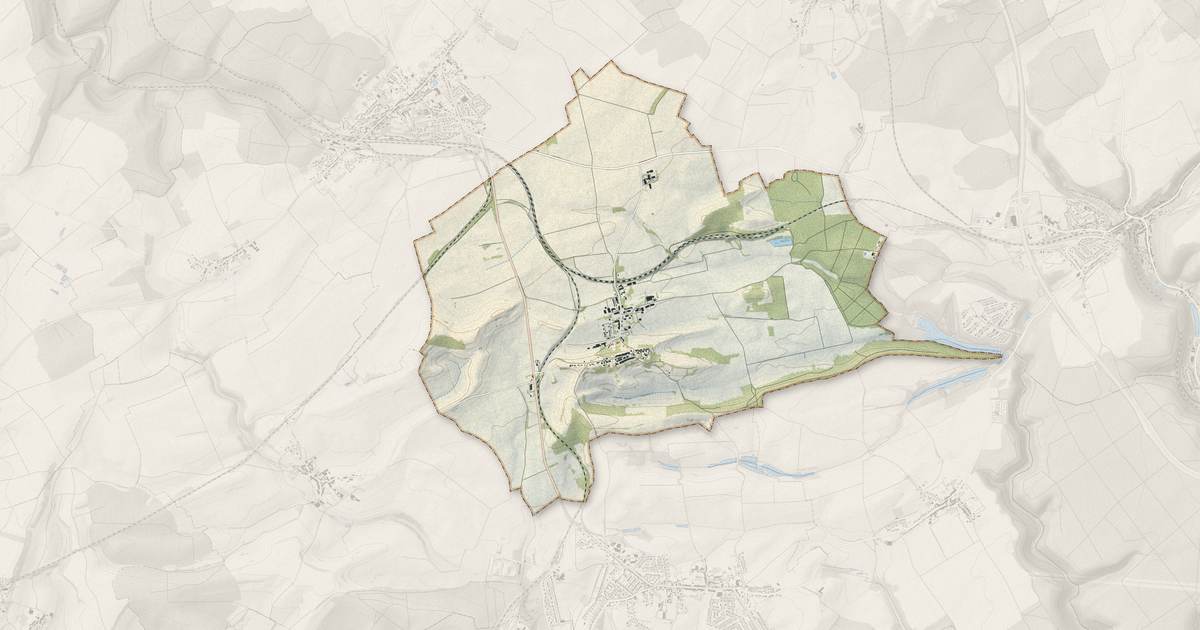 Portrait cartographique de Sancy : relief, eau, forêts, bâti et voies, calculés à partir des données de l'IGN