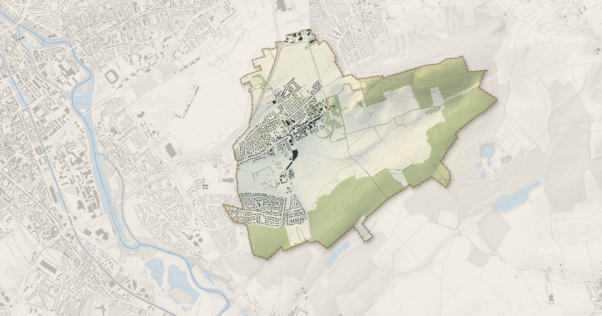 Portrait cartographique de Saulxures-lès-Nancy : relief, eau, forêts, bâti et voies, calculés à partir des données de l'IGN