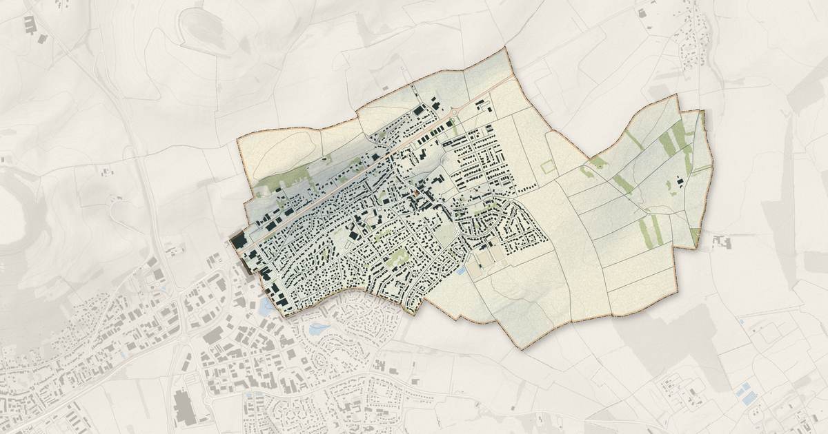 Portrait cartographique de Seichamps : relief, eau, forêts, bâti et voies, calculés à partir des données de l'IGN