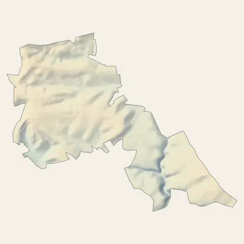Trieux : relief