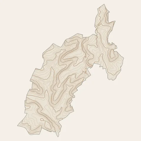 Tucquegnieux : courbes de niveau