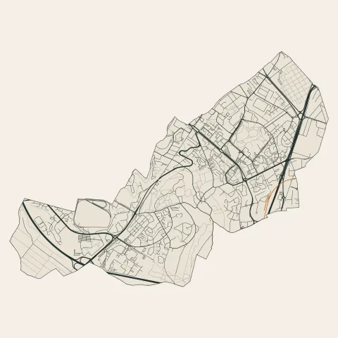 Vandœuvre-lès-Nancy : voies