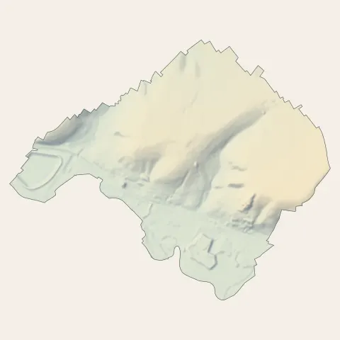 Varangéville : relief
