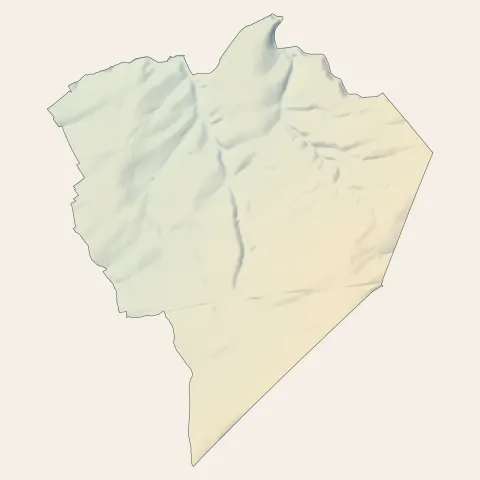 Bois-de-Haye : relief