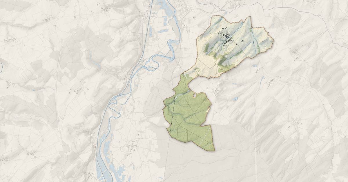 Portrait cartographique de Villacourt : relief, eau, forêts, bâti et voies, calculés à partir des données de l'IGN