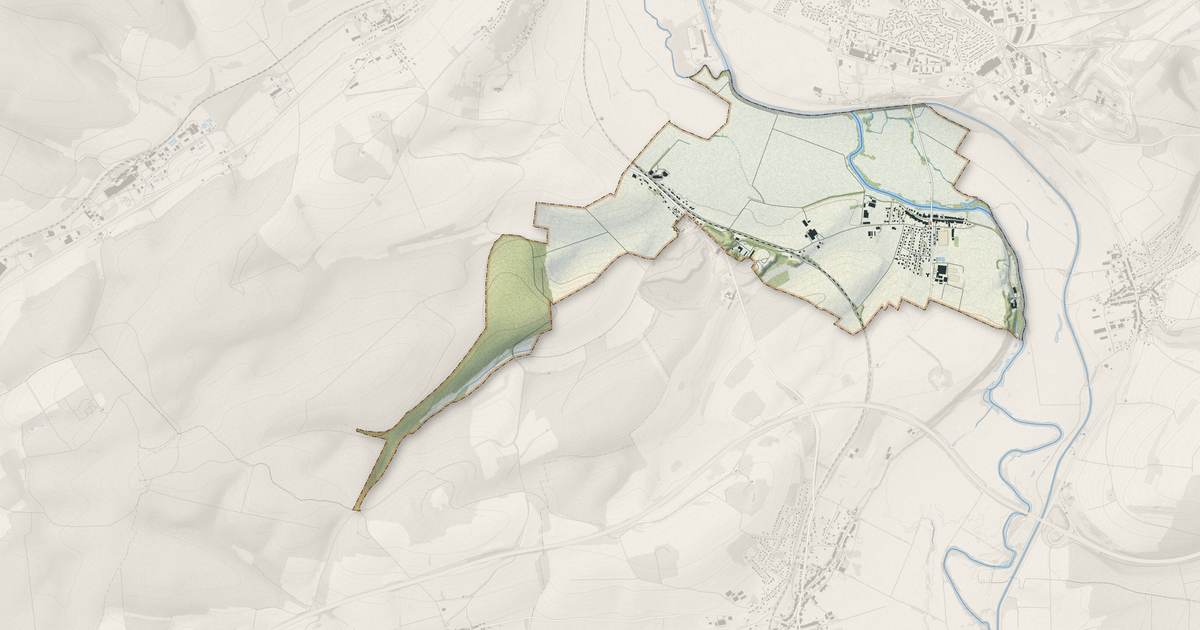 Portrait cartographique de Belleray : relief, eau, forêts, bâti et voies, calculés à partir des données de l'IGN