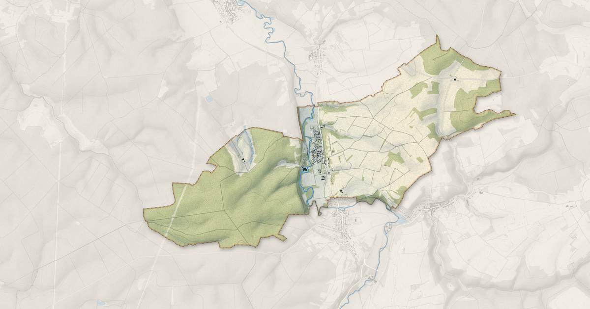Portrait cartographique de Beurey-sur-Saulx : relief, eau, forêts, bâti et voies, calculés à partir des données de l'IGN