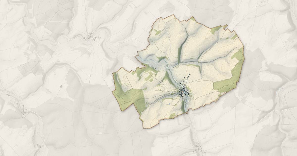 Portrait cartographique de Biencourt-sur-Orge : relief, eau, forêts, bâti et voies, calculés à partir des données de l'IGN