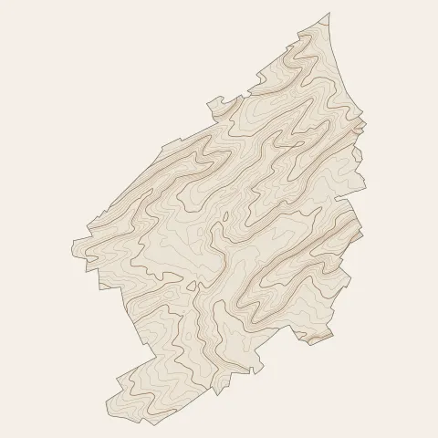Bouligny : courbes de niveau