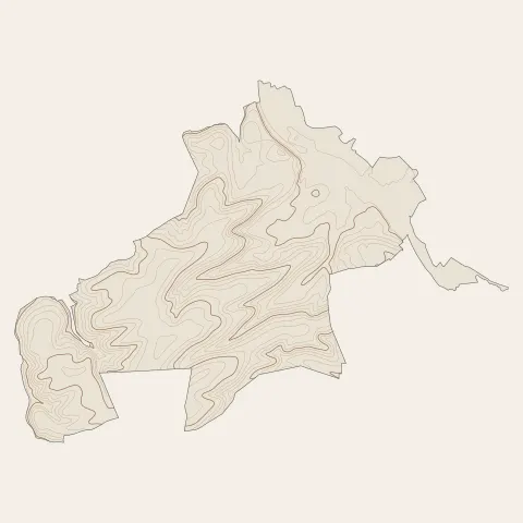Commercy : courbes de niveau