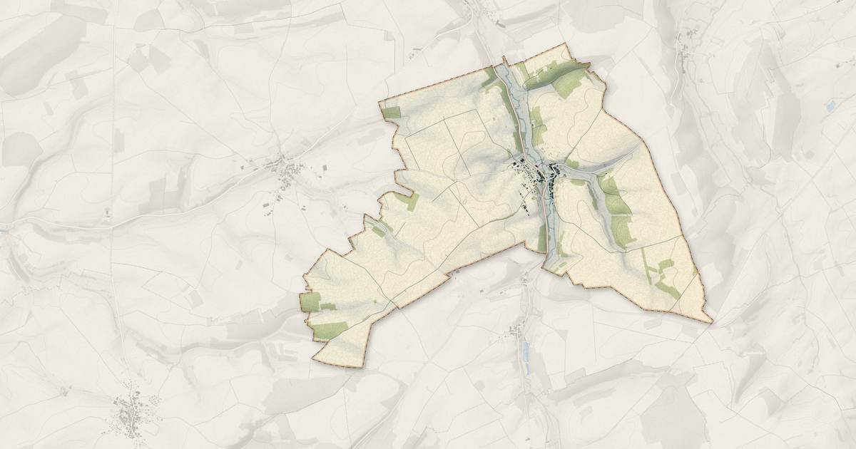 Portrait cartographique de Érize-la-Brûlée : relief, eau, forêts, bâti et voies, calculés à partir des données de l'IGN