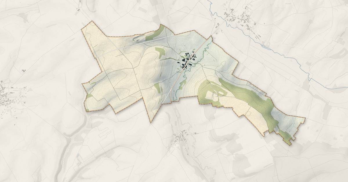 Portrait cartographique de Érize-la-Petite : relief, eau, forêts, bâti et voies, calculés à partir des données de l'IGN