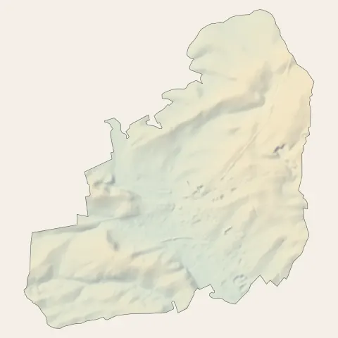Étain : relief