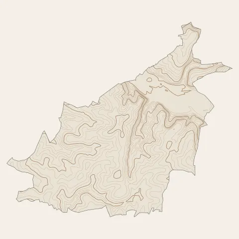 Fains-Véel : courbes de niveau