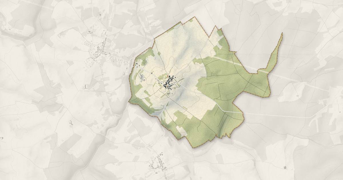 Portrait cartographique de Juvigny-en-Perthois : relief, eau, forêts, bâti et voies, calculés à partir des données de l'IGN