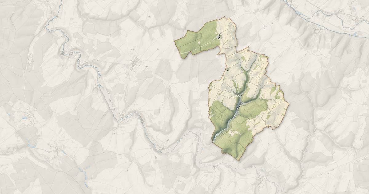 Portrait cartographique de Montplonne : relief, eau, forêts, bâti et voies, calculés à partir des données de l'IGN