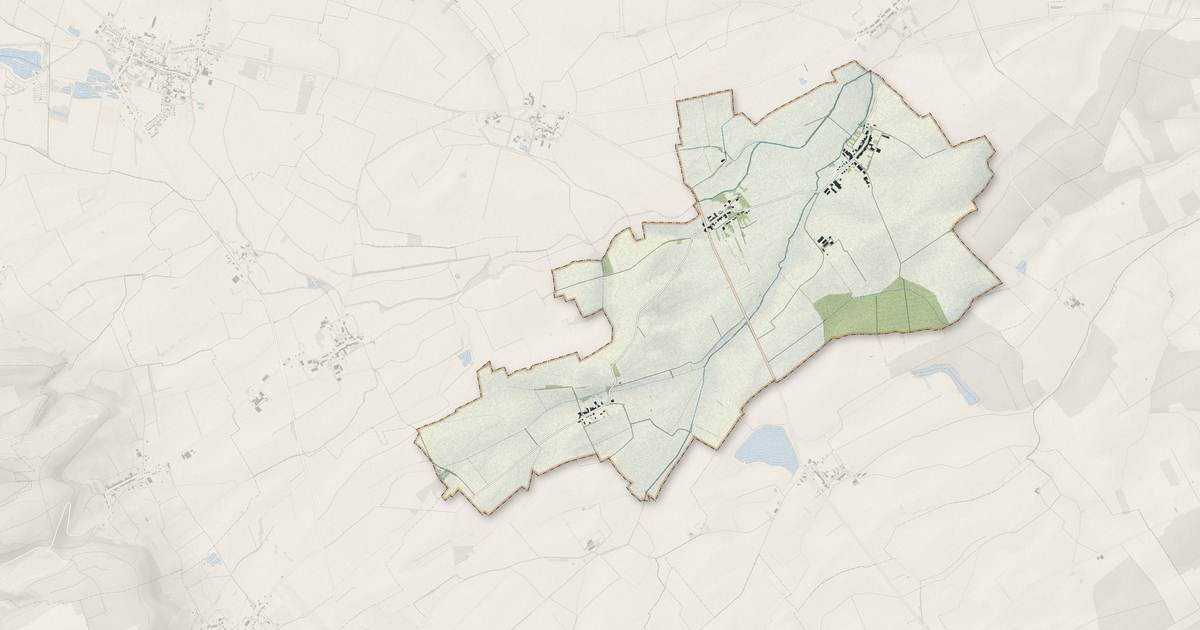 Portrait cartographique de Saint-Hilaire-en-Woëvre : relief, eau, forêts, bâti et voies, calculés à partir des données de l'IGN