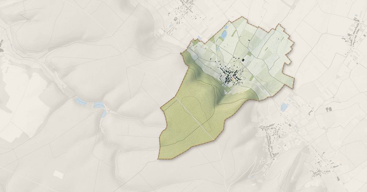 Portrait cartographique de Thillot : relief, eau, forêts, bâti et voies, calculés à partir des données de l'IGN