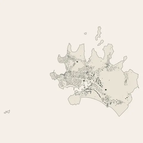 Arzon : bâti