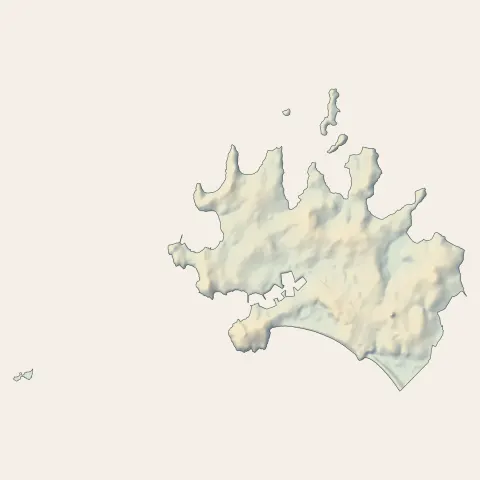 Arzon : relief
