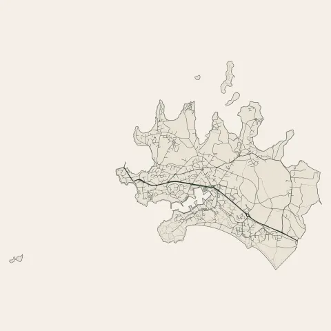 Arzon : voies