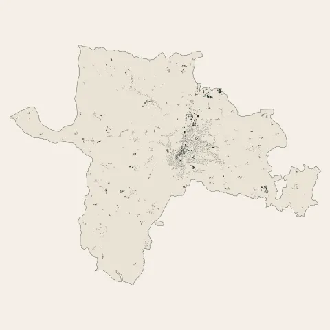Baud : bâti