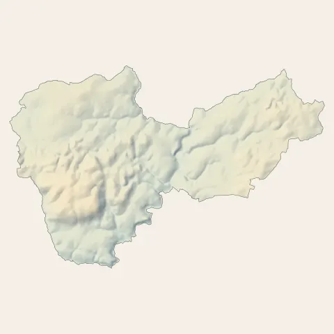 Bignan : relief