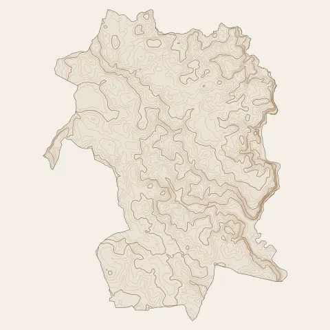 Brech : courbes de niveau
