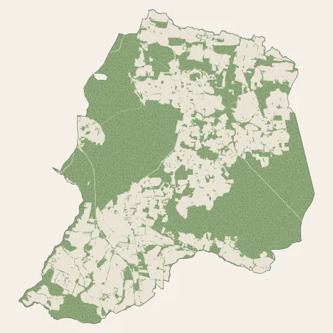 Camors : bois, forêts et landes