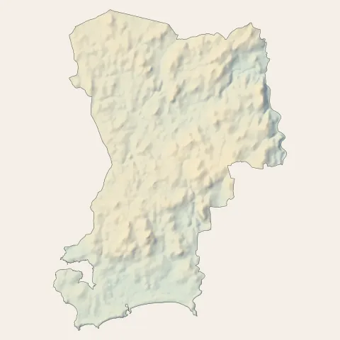 Carnac : relief