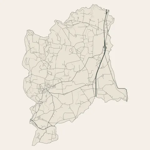Cléguer : voies