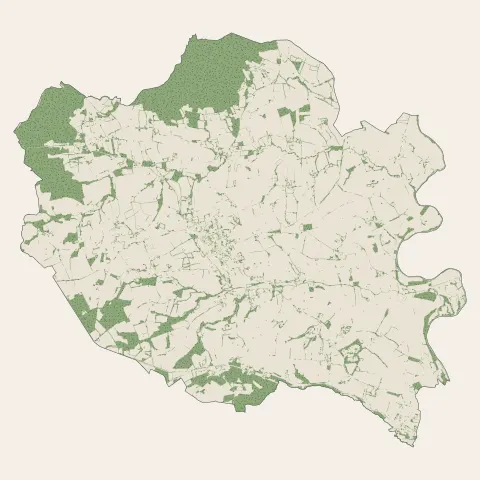 Cléguérec : bois, forêts et landes