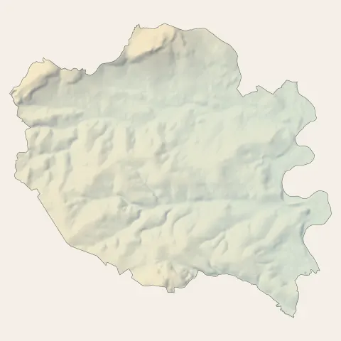 Cléguérec : relief
