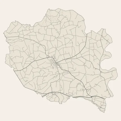 Cléguérec : voies