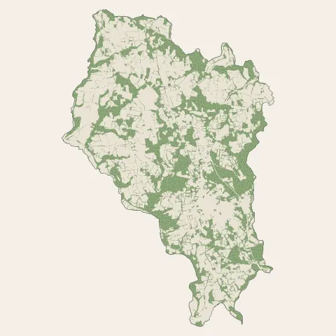 Le Faouët : bois, forêts et landes