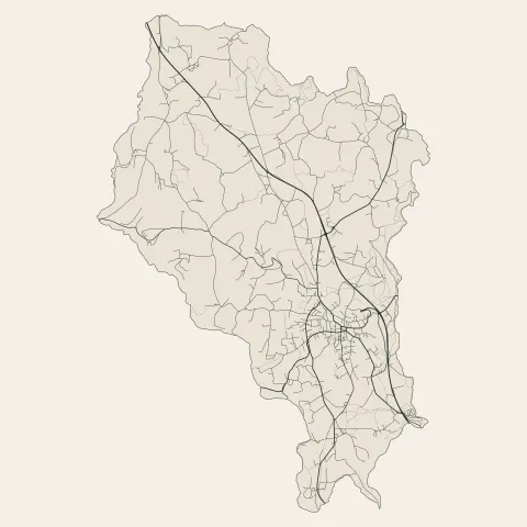Le Faouët : voies