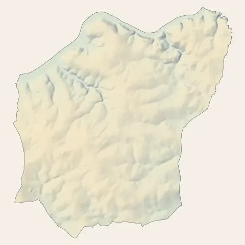 Férel : relief