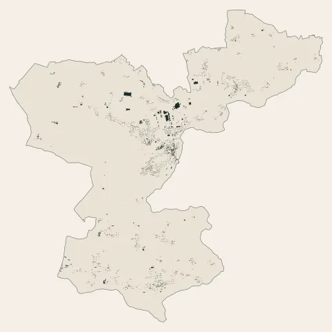 La Gacilly : bâti