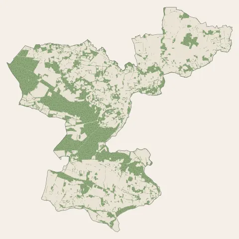 La Gacilly : bois, forêts et landes