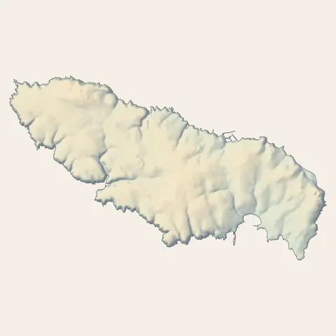 Groix : relief