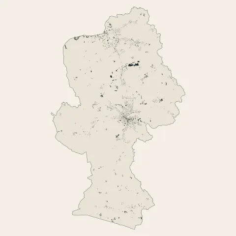 Guer : bâti