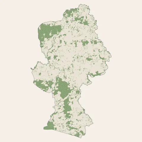 Guer : bois, forêts et landes