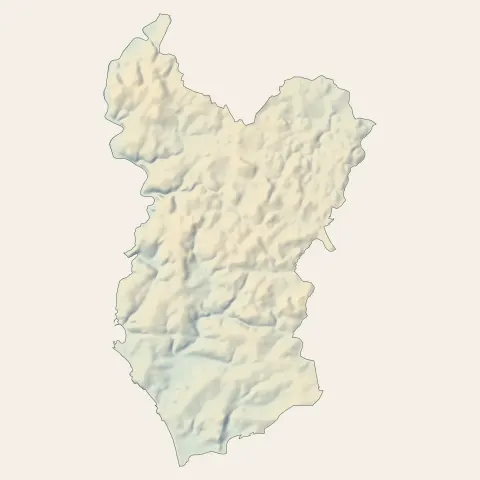 Guidel : relief