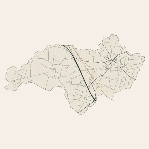 Landaul : voies